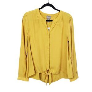 Chico's Tie Front Blouse